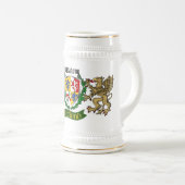 Chope À Bière O'Mahony/Mahony Irish Shield Beer Stein (Devant droit)