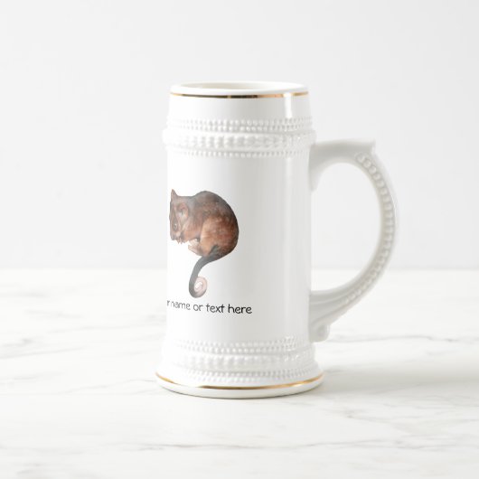 Chope À Bière Opossum mignon de Ringtail de bébé (Droite)