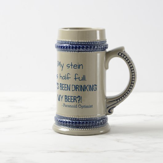 Chope À Bière Optimiste paranoïde (Droite)