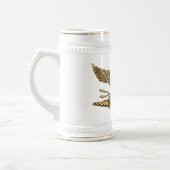 Chope À Bière Or d'Eagle de légion (Gauche)