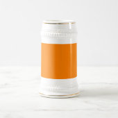 Chope À Bière Orange (Centre)