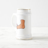 Chope À Bière Orteil cassé par Foot-2 (Devant gauche)