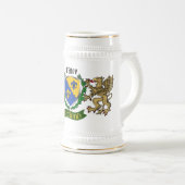 Chope À Bière O'Shee/Shea Irish Shield Beer Stein (Devant droit)