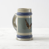 Chope À Bière Osprey juvénile en vol (Devant gauche)