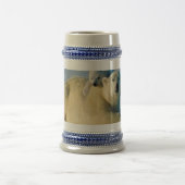 Chope À Bière Ours blanc Stein (Centre)