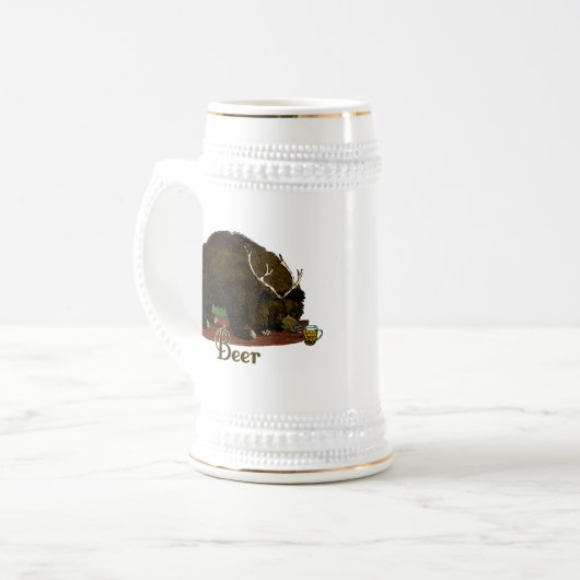 Chope À Bière Ours de bière (Devant gauche)