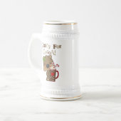 Chope À Bière Ours de fille fou pour le cacao (Devant gauche)