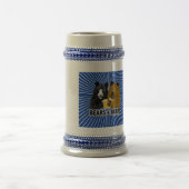 Chope À Bière Ours et bière Stein de bières ! (Centre)