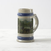 Chope À Bière Ours noirs (Devant droit)