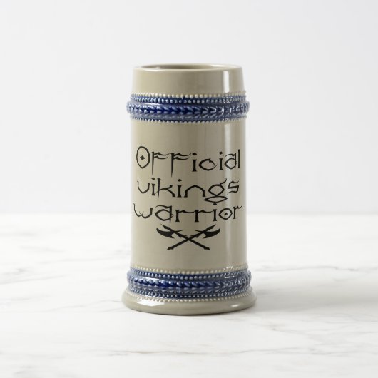 Chope À Bière Outre du guerrier de Vikings (Centre)