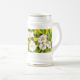 Chope À Bière 'Paix sur Terre' sur un Stein