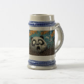 Chope À Bière Panda Caféiné (Devant droit)