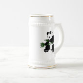 Chope À Bière Panda géant mange du bambou (Devant droit)