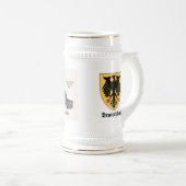Chope À Bière Panzerschiff Deutschland Stein (Devant droit)