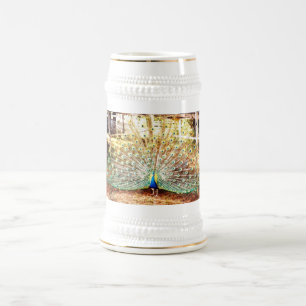 Chope À Bière Paon Stein