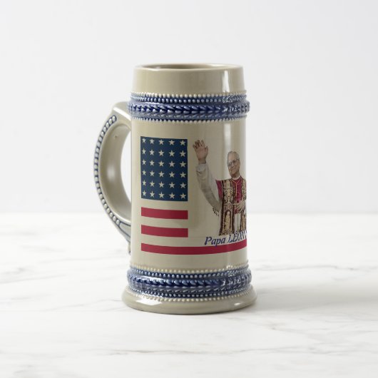 CHOPE À BIÈRE PAPA LÉON XIV (Devant gauche)