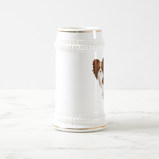 Chope À Bière Papillon (Centre)