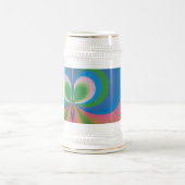 Chope À Bière Papillon bleu (Centre)