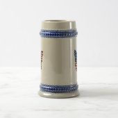 Chope À Bière Papillon USA - Numéro de drapeau 62614 (Centre)