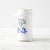 Chope À Bière Parlez au lapin lapin de queue (Devant gauche)