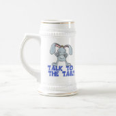 Chope À Bière Parlez au lapin lapin de queue (Gauche)