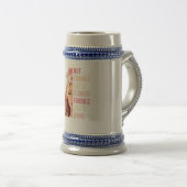 Chope À Bière Pas fragile comme une fleur fragile comme une bomb (Devant droit)