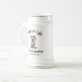 Chope À Bière Pattes pour le stein de la vie (Devant gauche)