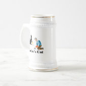 Chope À Bière Pavlov's Cat Funny Psychology (Devant gauche)