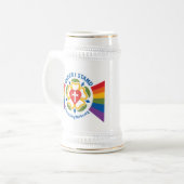 Chope À Bière "Pédé je tiens" le stein (Devant gauche)