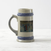 Chope À Bière Peinture murale chinoise (Gauche)