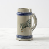 Chope À Bière Percherons (Devant droit)