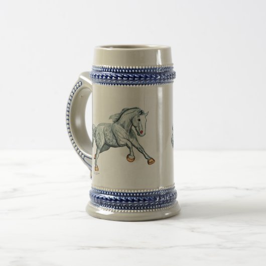 Chope À Bière Percherons (Devant gauche)