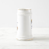 Chope À Bière Père De La Fleur De Mariée (Centre)