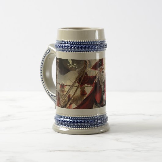 Chope À Bière Père Noël Est Un Pirate (Devant gauche)