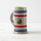 Chope À Bière Père Noël Priez pour le bébé Jésus (Devant gauche)