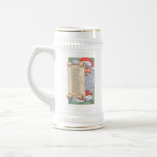 Chope À Bière Père Noël Stein