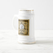 Chope À Bière Personnalisé 21e anniversaire Nom de l'année Photo (Devant gauche)