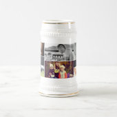 Chope À Bière Personnalisé, Photo collage Beer Stein (Centre)