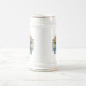 Chope À Bière Personnalisé Trente vintage 30e anniversaire (Centre)