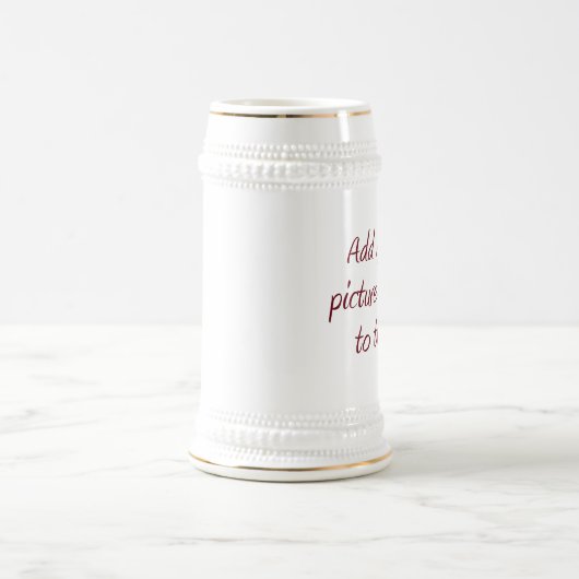 Chope À Bière Personnaliser - Stein (Centre)