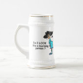 Chope À Bière Personne Du Matin (Gauche)