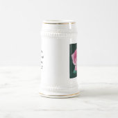 Chope À Bière Pétales roses Stein (Centre)