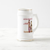 Chope À Bière Peter Dragon Ale la vie est bonne (Devant droit)