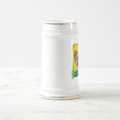 Chope À Bière Petit gâteau d'invitation - Yorkshire Terrier (Centre)