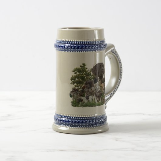 Chope À Bière Petit Munsterlander (Devant droit)