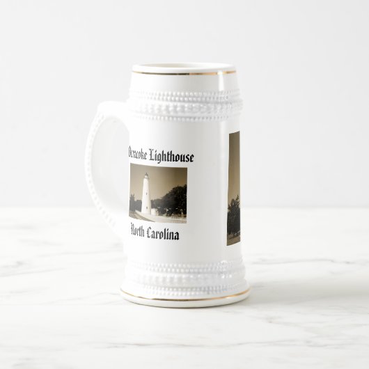 Chope À Bière Phare d'Ocracoke (Devant gauche)