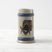 Chope À Bière pierre rugueuse (Centre)