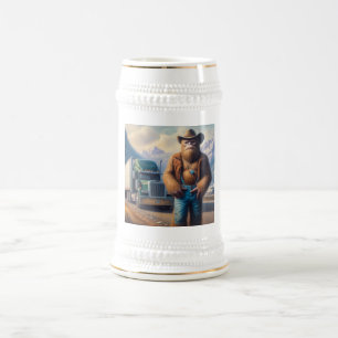 Chope À Bière Pilote de camion Bigfoot