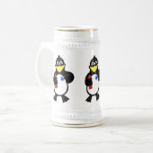 Chope À Bière Pingouin de dessin (Devant gauche)