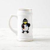 Chope À Bière Pingouin de dessin (Gauche)